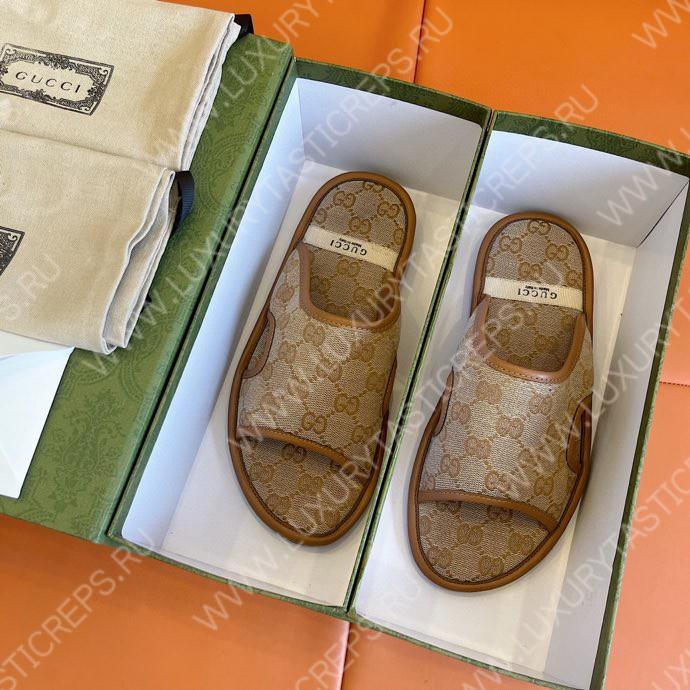 G*u*i sandals beige 748954