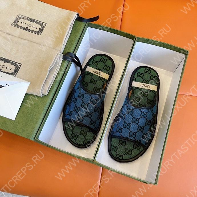 G*u*i sandals blue 748954