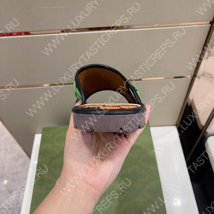 G*u*i sandals green 748954