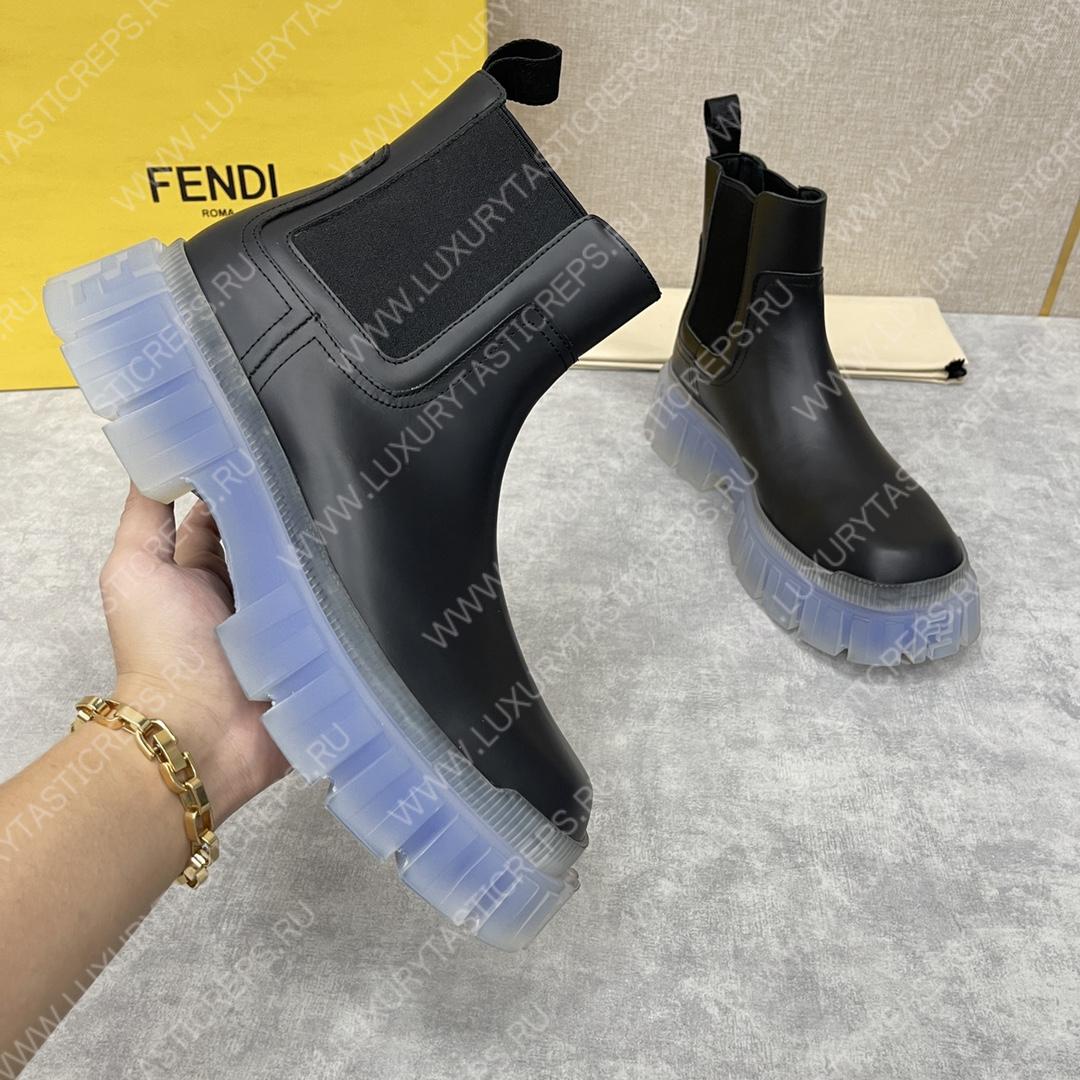 F**di chelsea boots black 7u1446