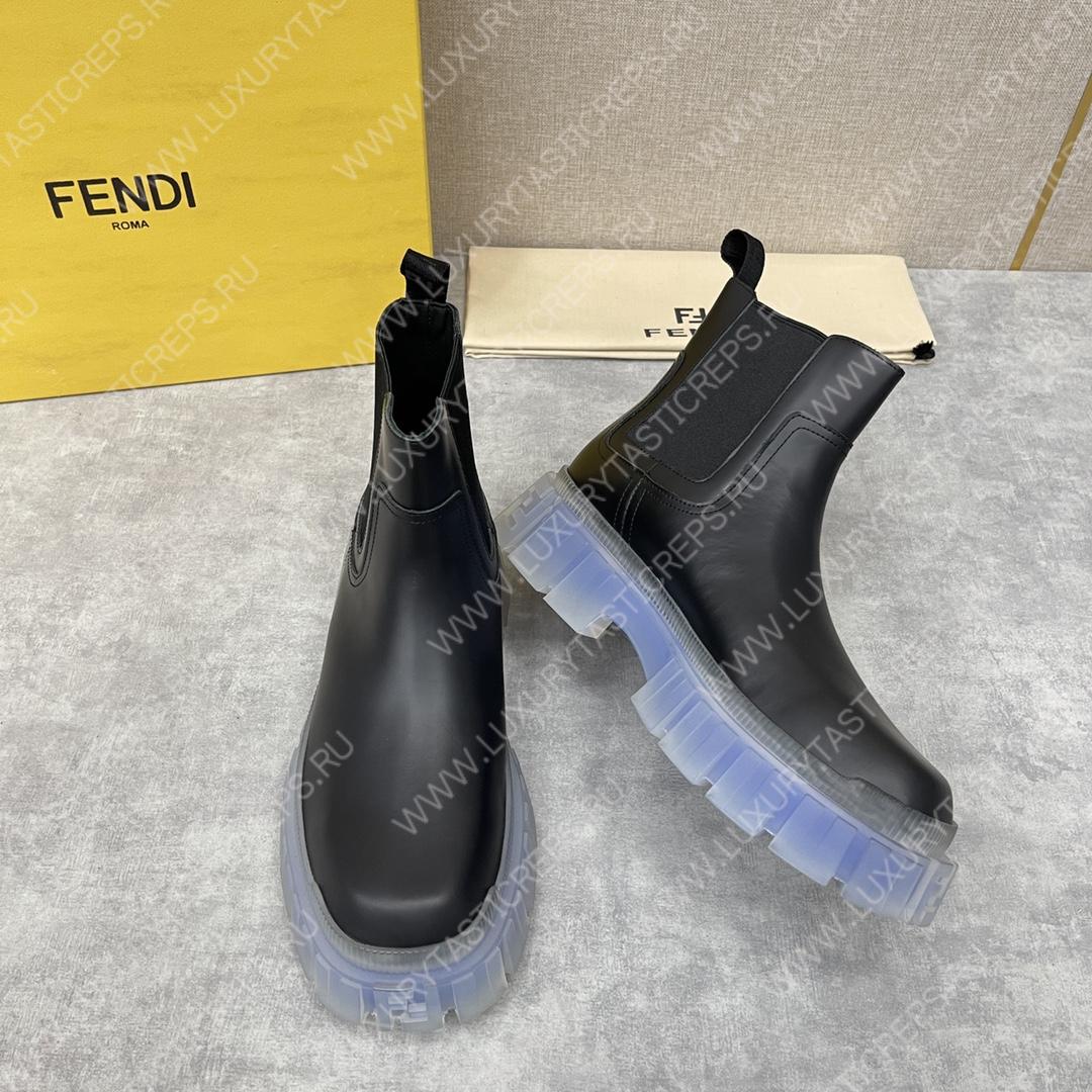 F**di chelsea boots black 7u1446