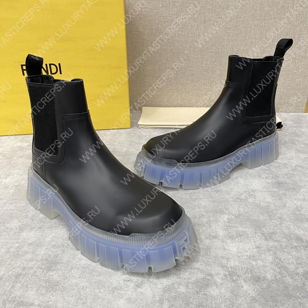 F**di chelsea boots black 7u1446