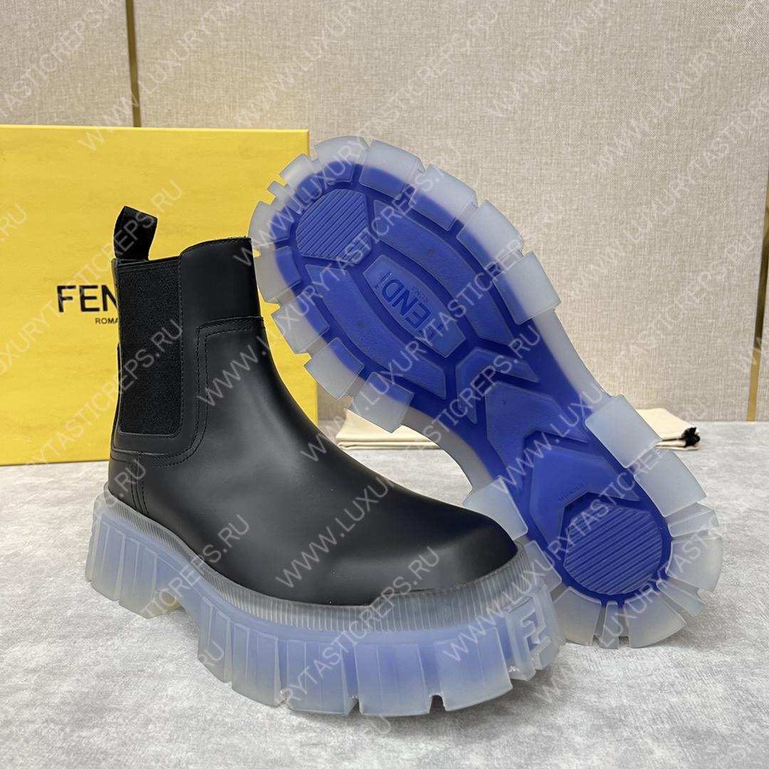 F**di chelsea boots black 7u1446