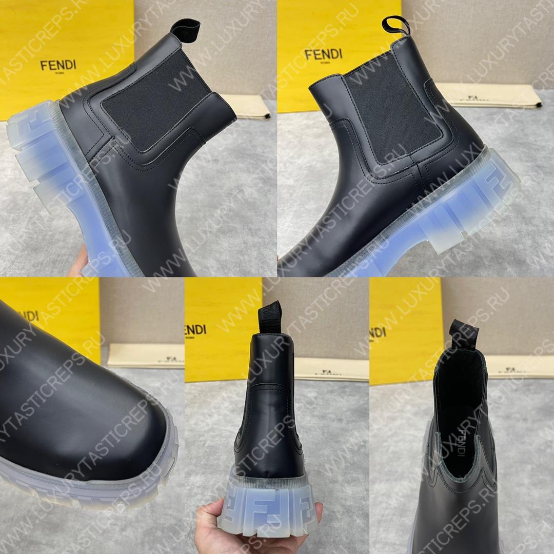 F**di chelsea boots black 7u1446