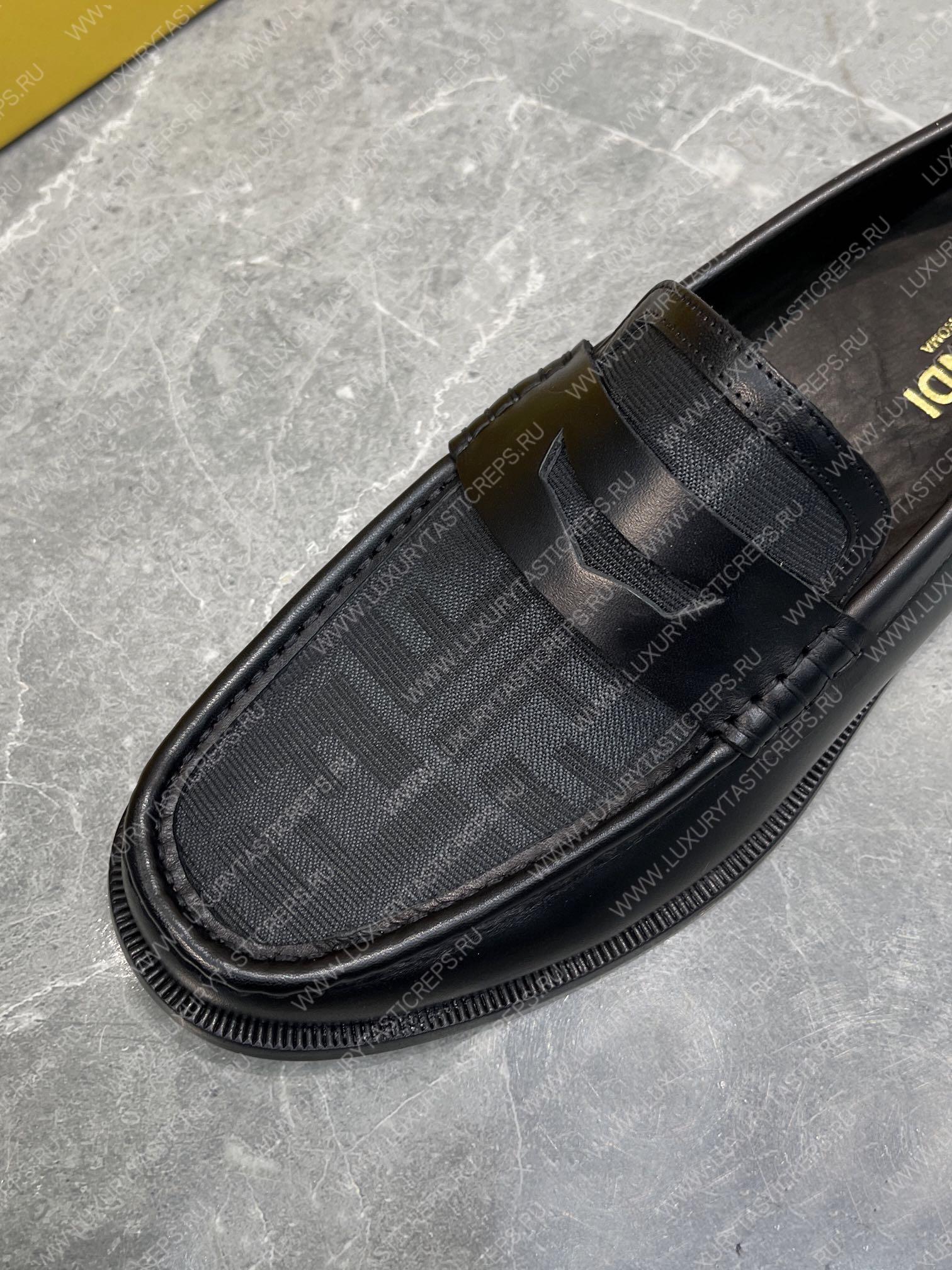 F**di o’clock loafers black 7d1550ajzff0r7r