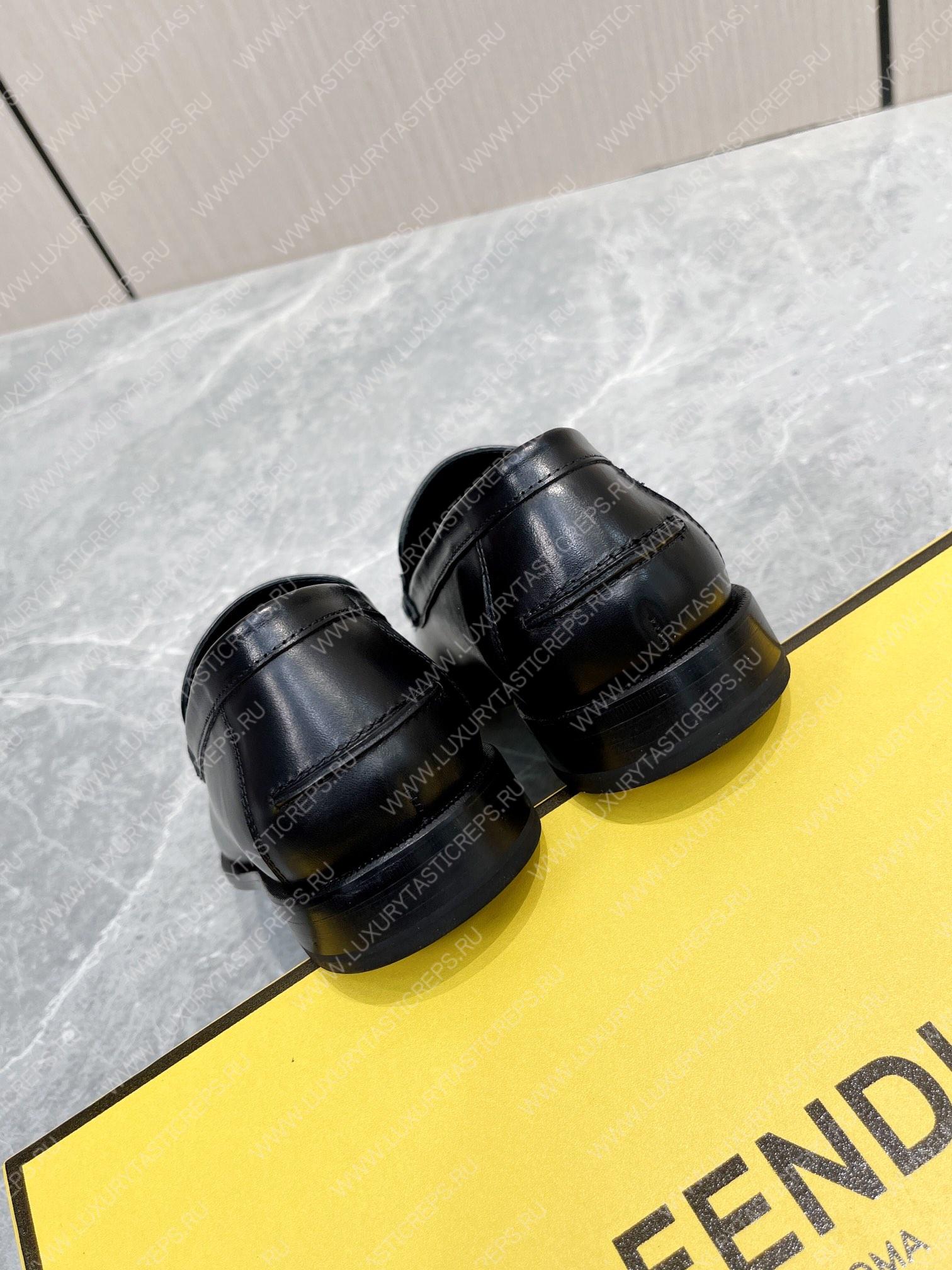 F**di o’clock loafers black 7d1550ajzff0r7r