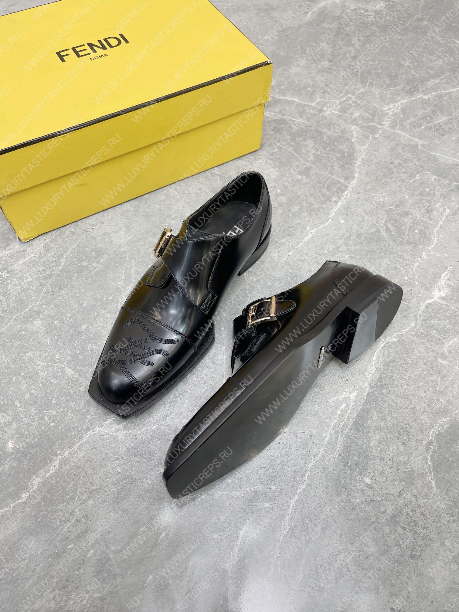 F**di loafers black 723176