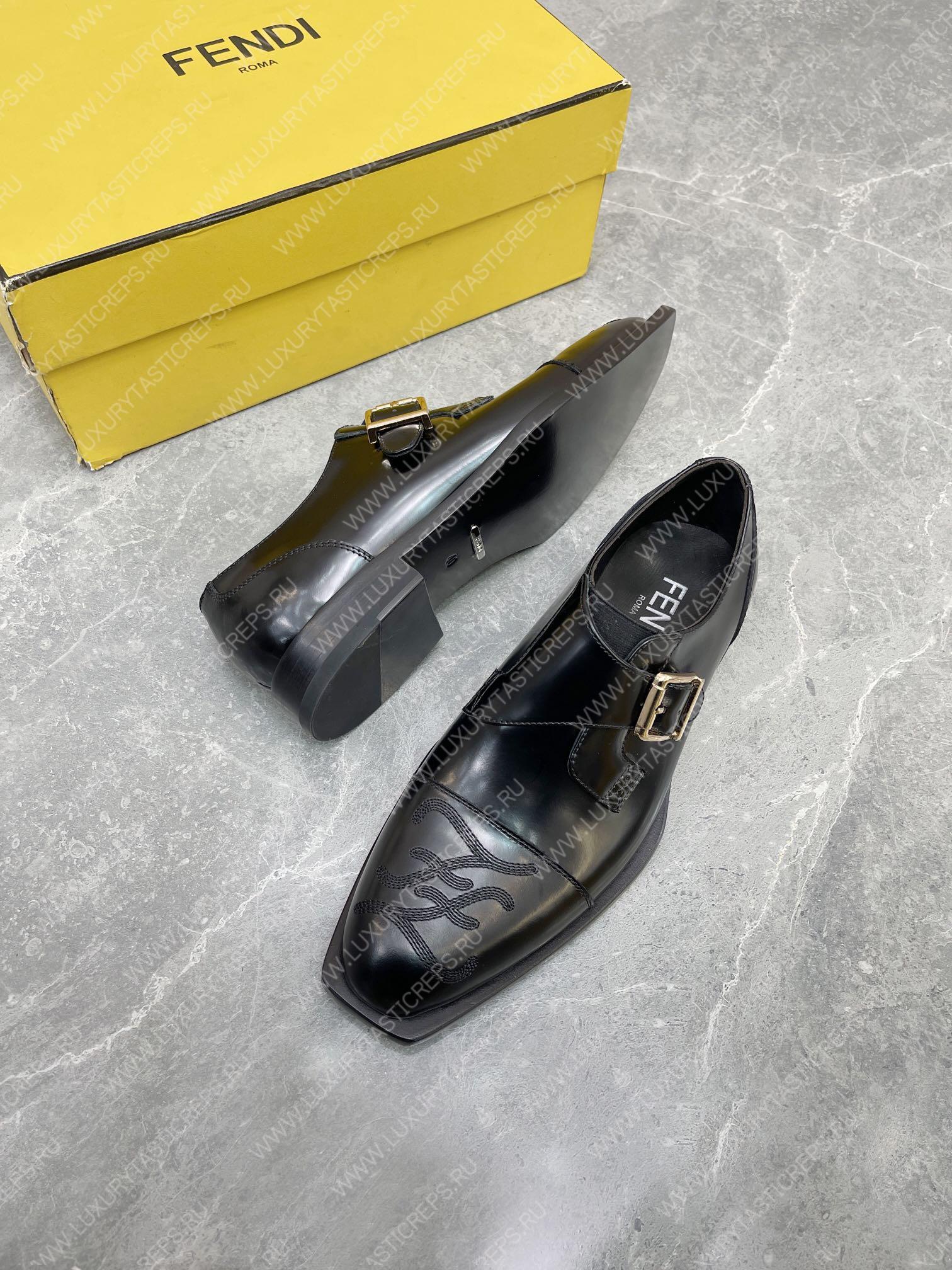 F**di loafers black 723176
