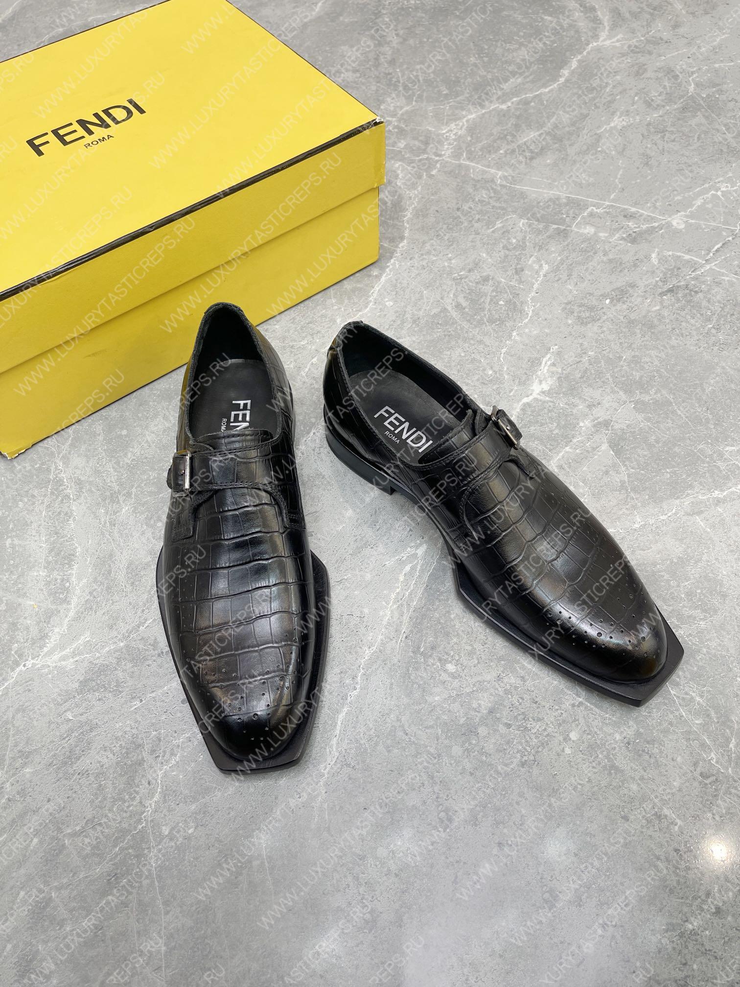 F**di loafers black 723176