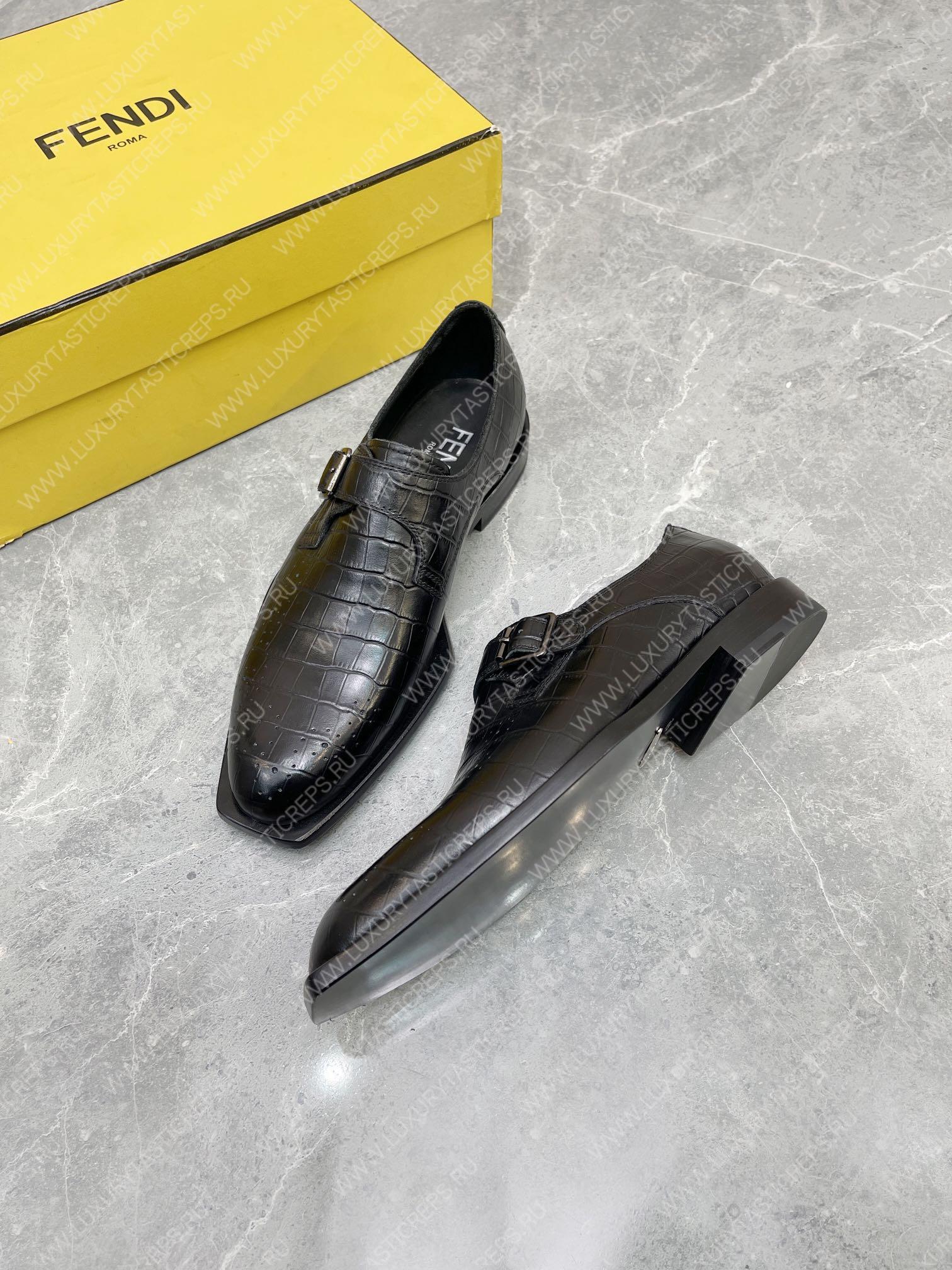 F**di loafers black 723176