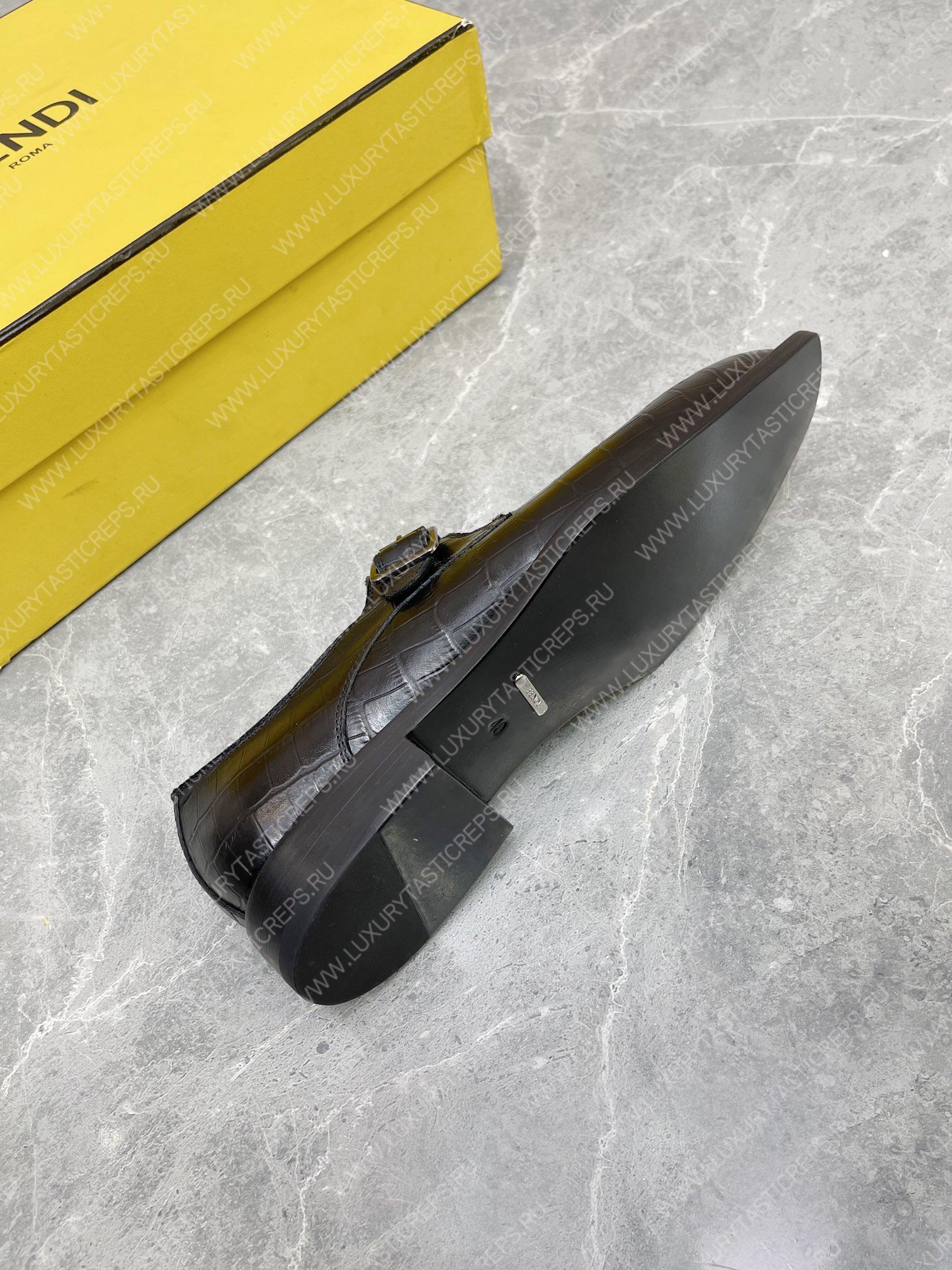 F**di loafers black 723176