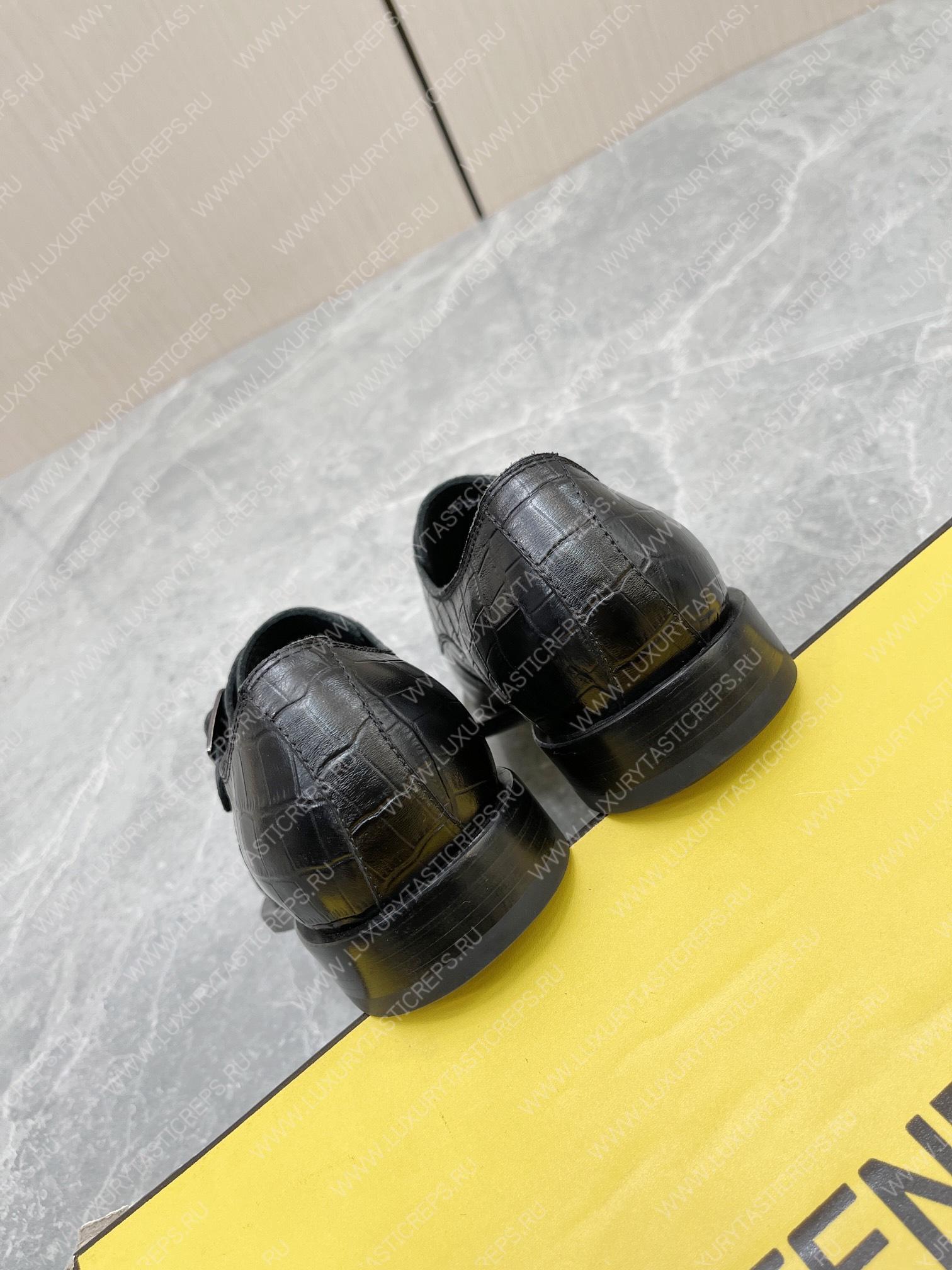 F**di loafers black 723176