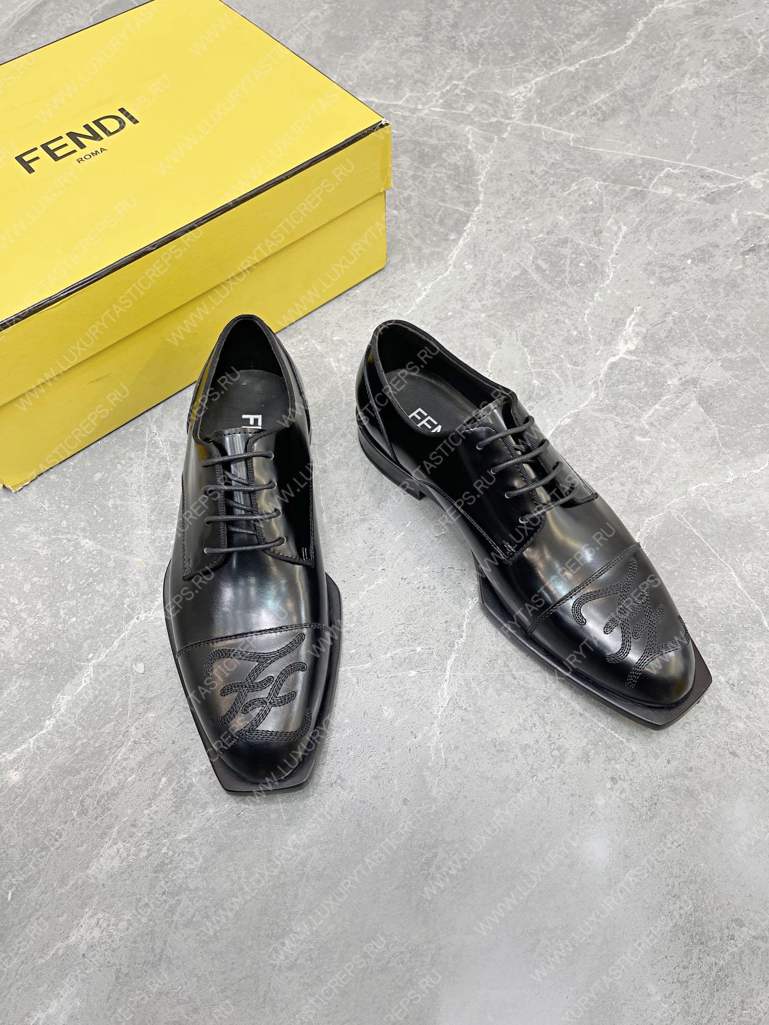 F**di loafers black 723176