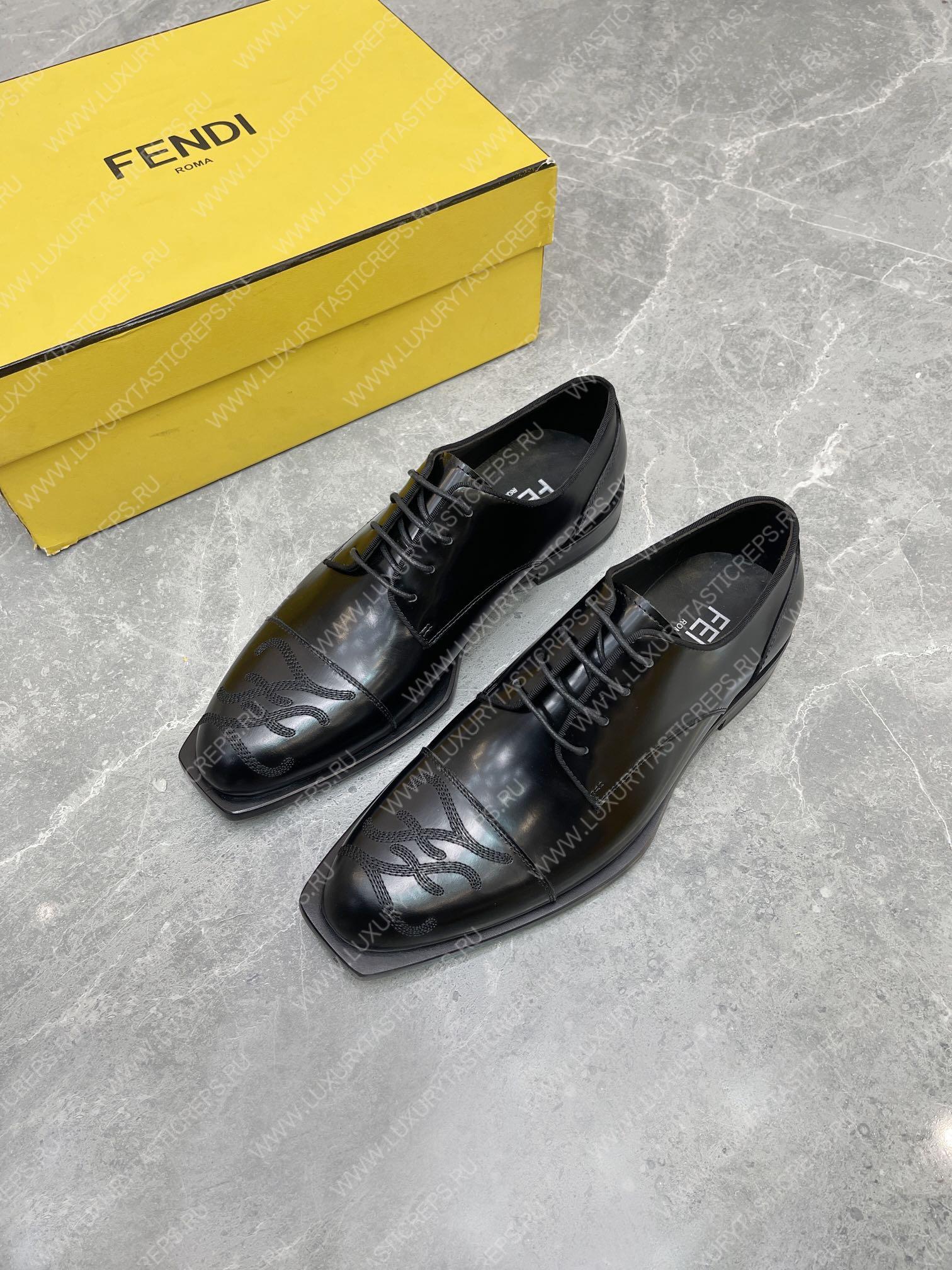 F**di loafers black 723176