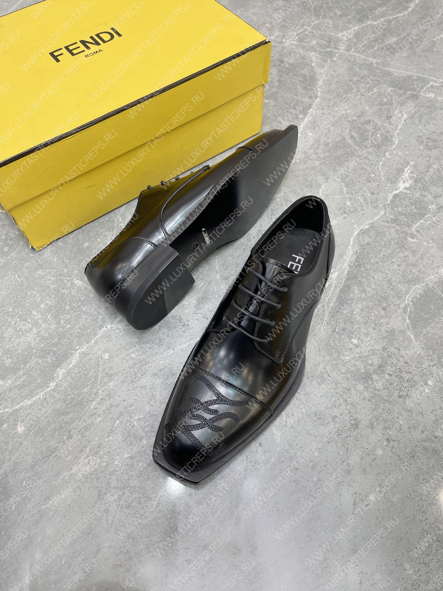 F**di loafers black 723176