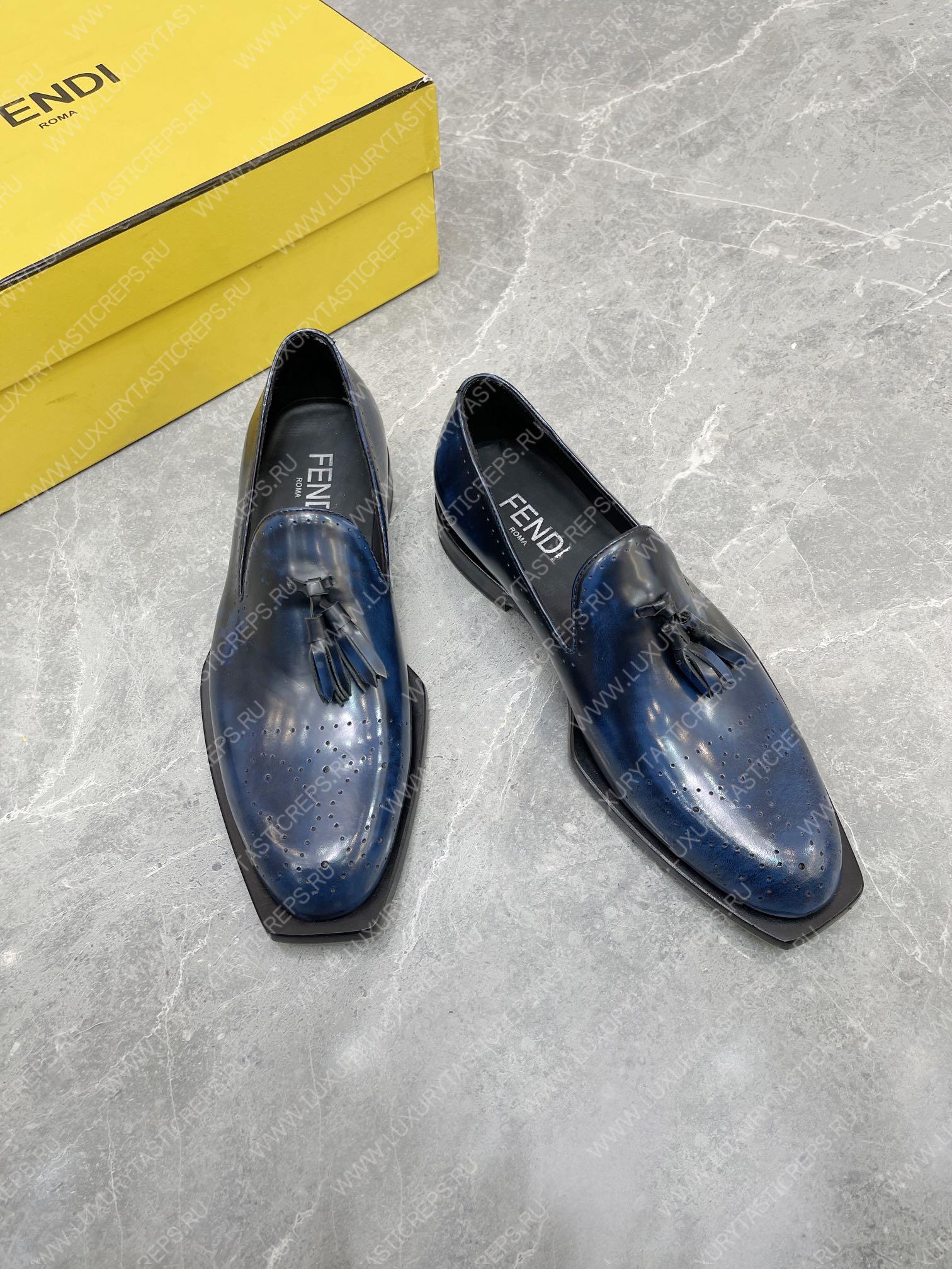 F**di loafers blue 723176