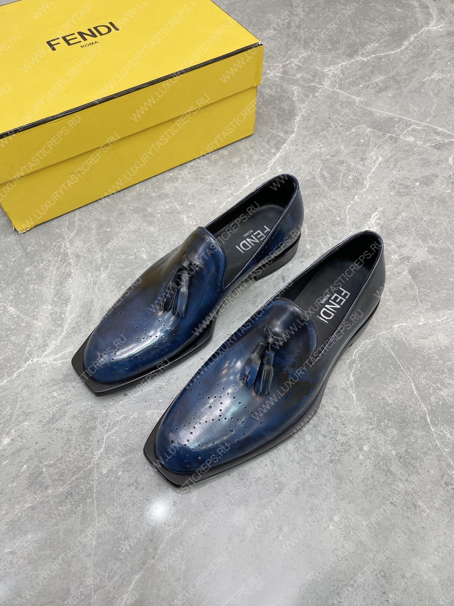 F**di loafers blue 723176