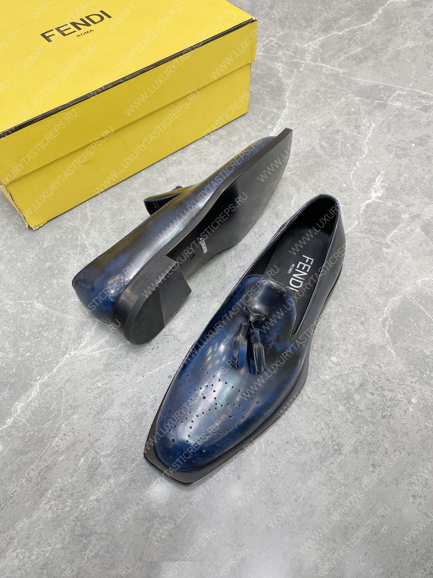 F**di loafers blue 723176