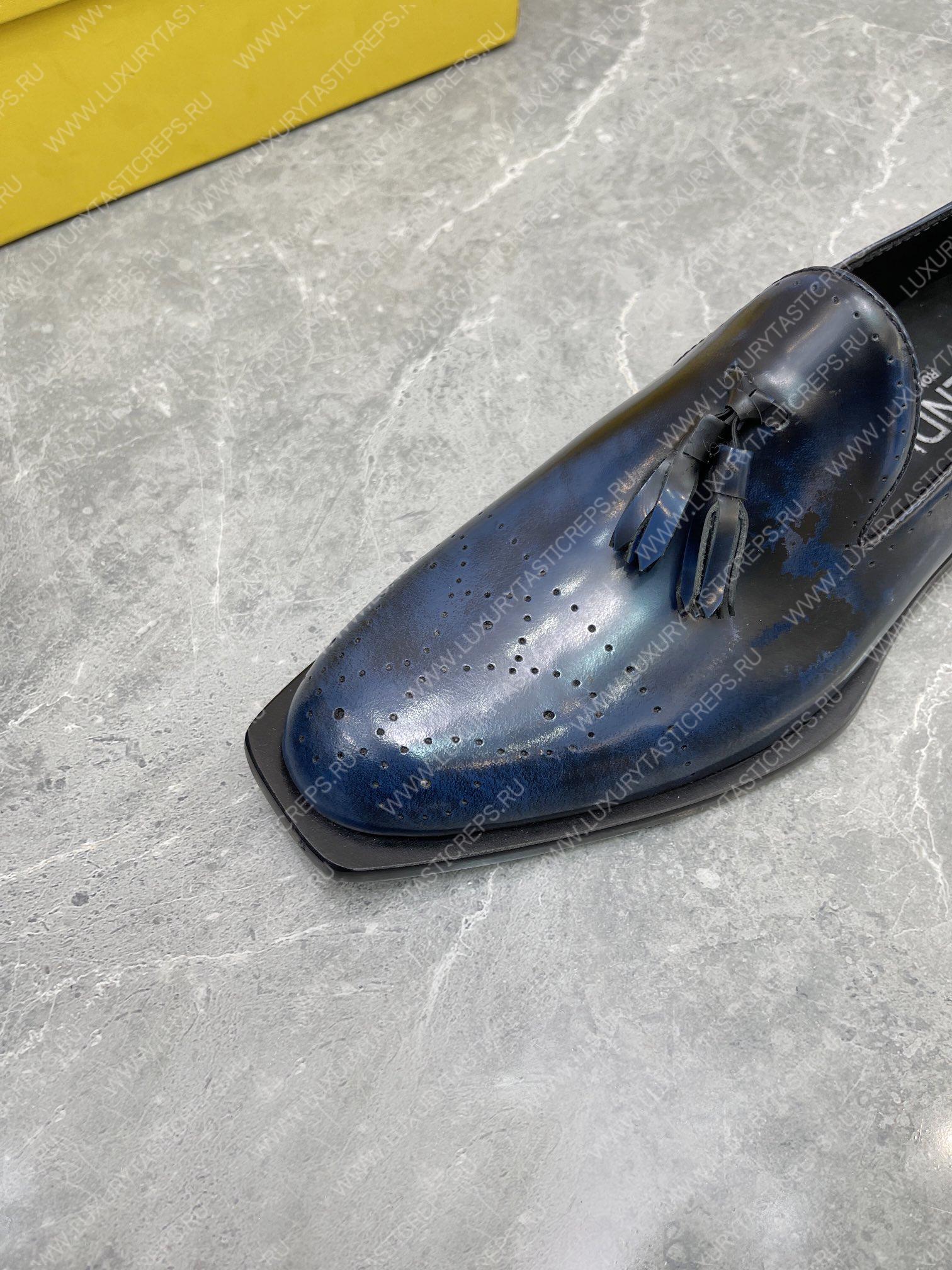 F**di loafers blue 723176