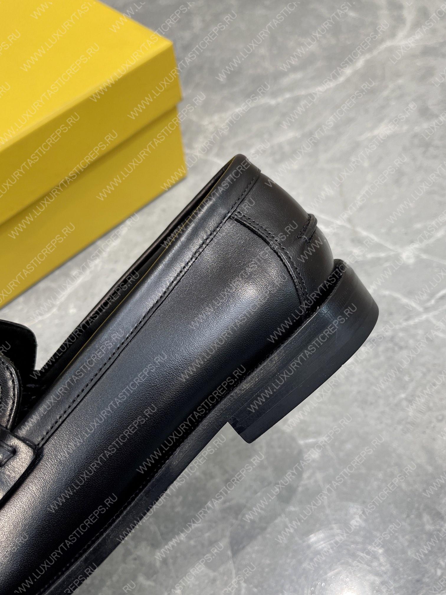 F**di o’lock driving loafers black 7d1561a