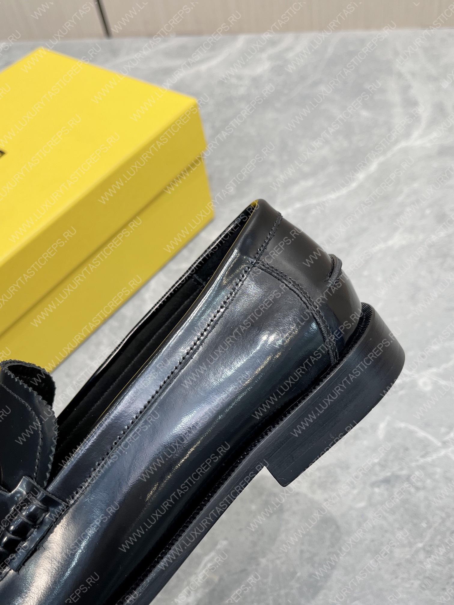 F**di o’lock driving loafers black 7d1561a