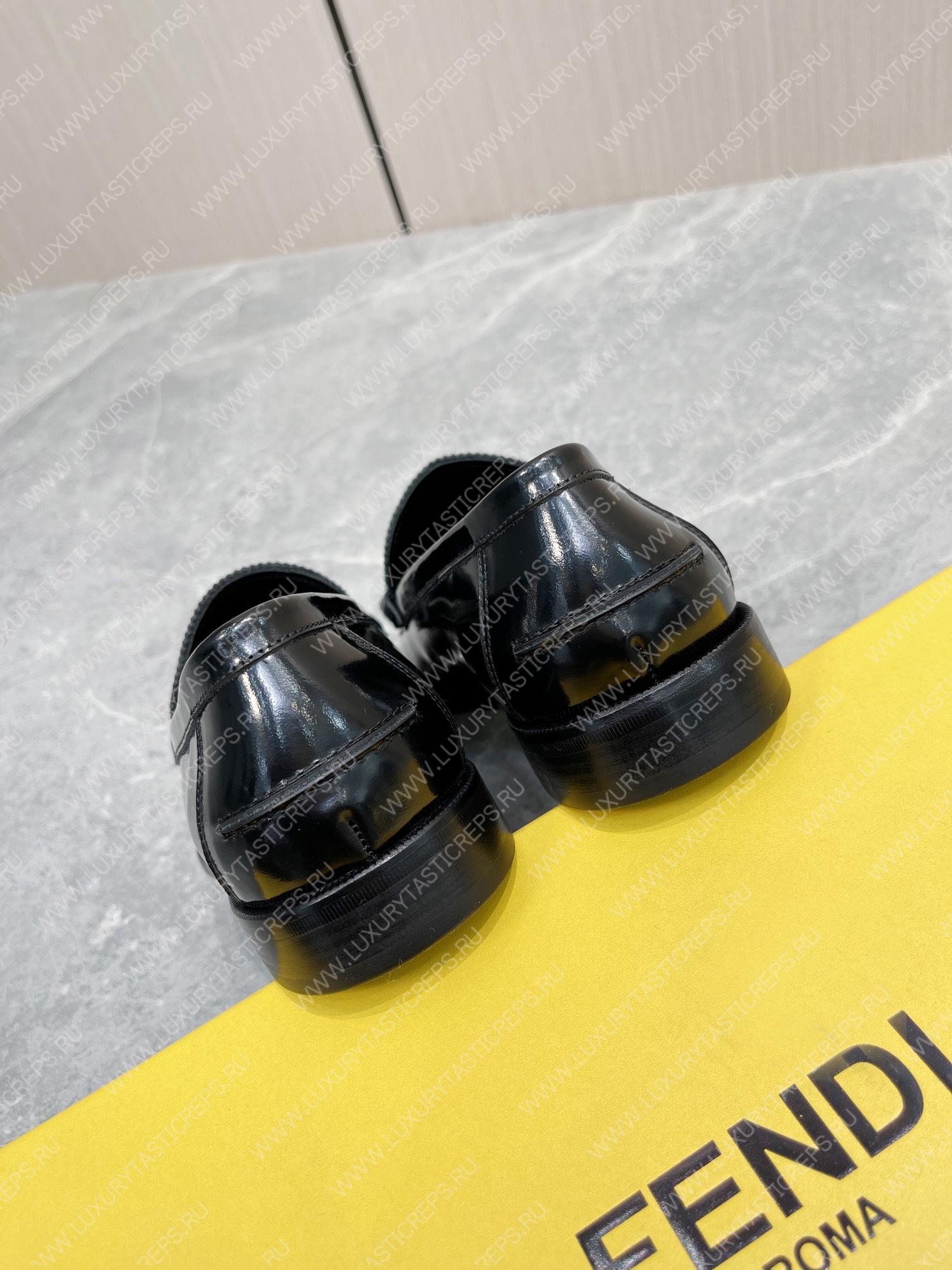 F**di o’lock driving loafers black 7d1561a