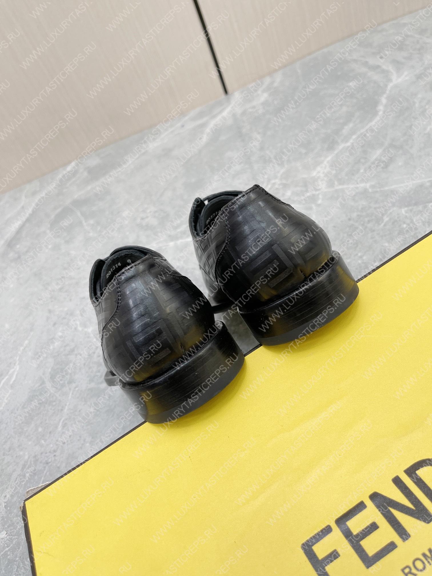 F**di oxfords black 7231676