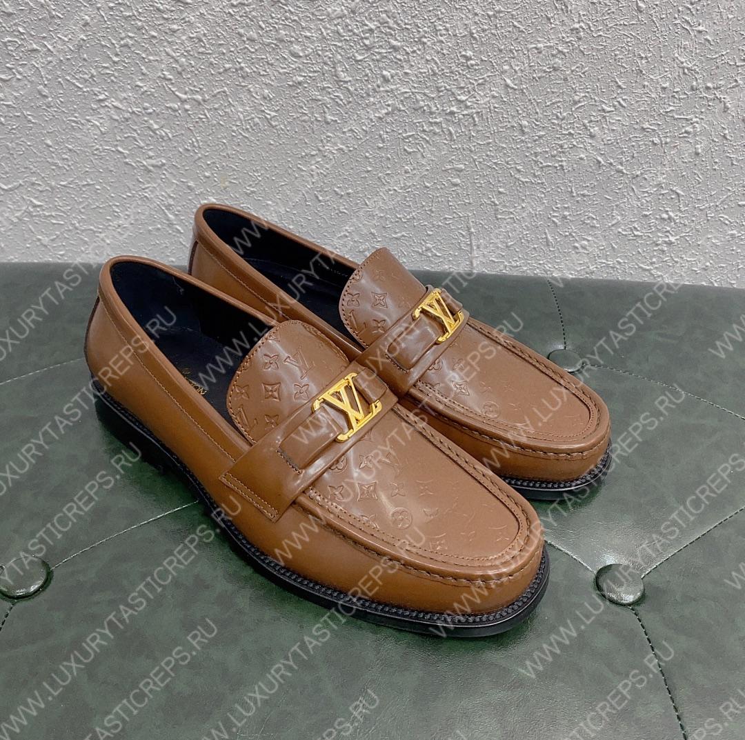 l**is V*t*n major loafer brown 1aamyp