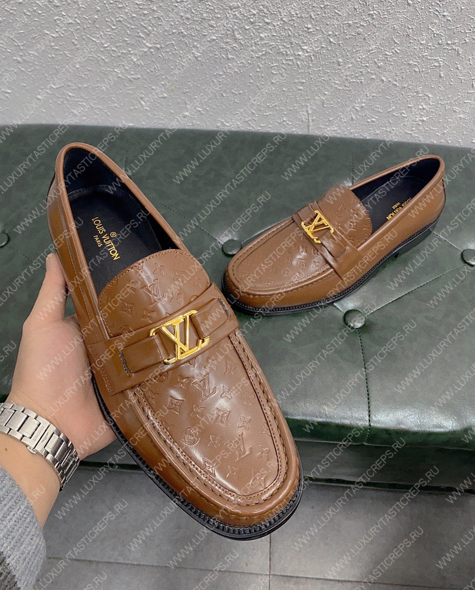 l**is V*t*n major loafer brown 1aamyp