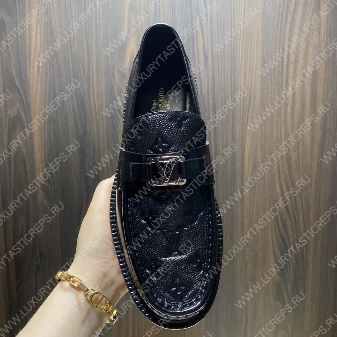l**is V*t*n major loafer black 1abffv