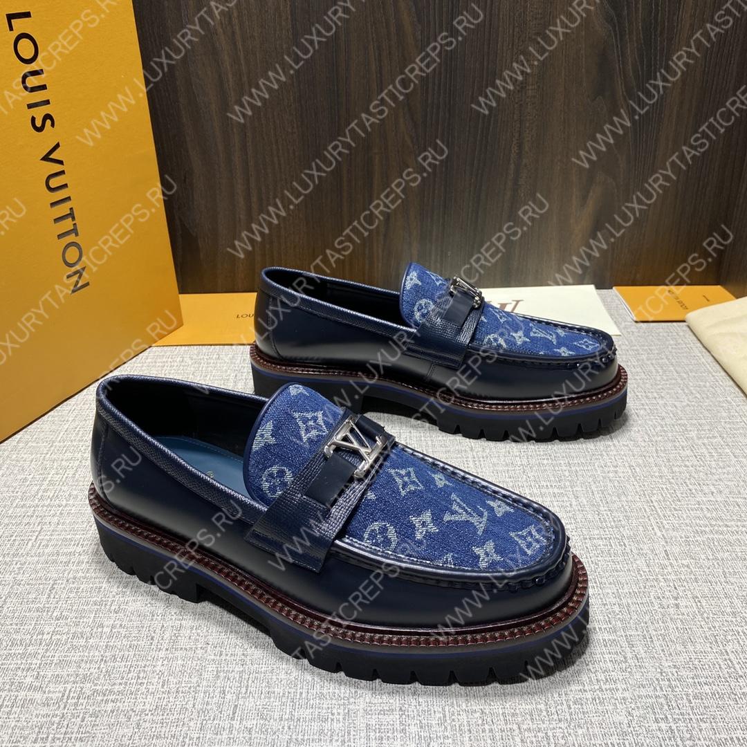 l**is V*t*n major loafer blue 1a8yjz
