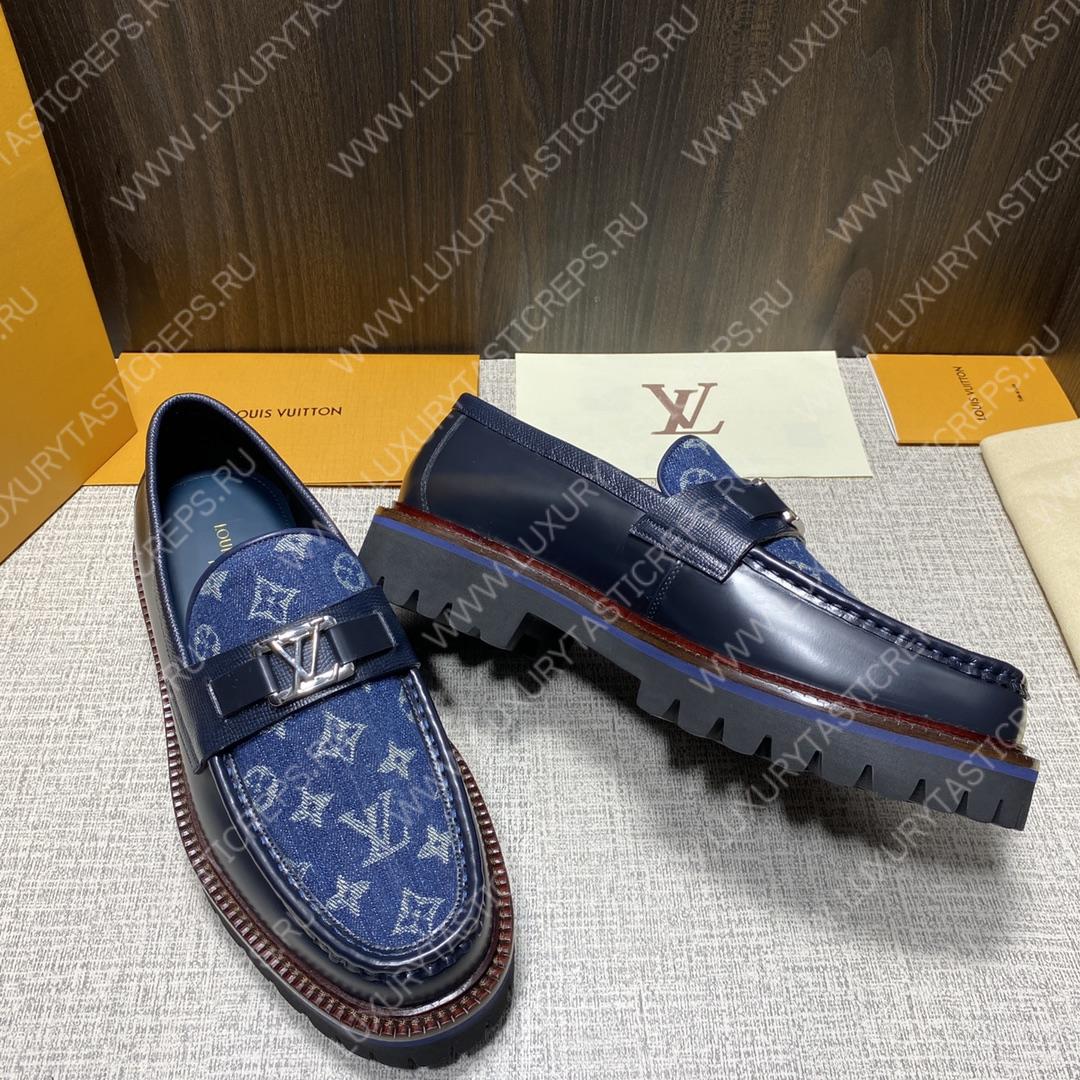 l**is V*t*n major loafer blue 1a8yjz
