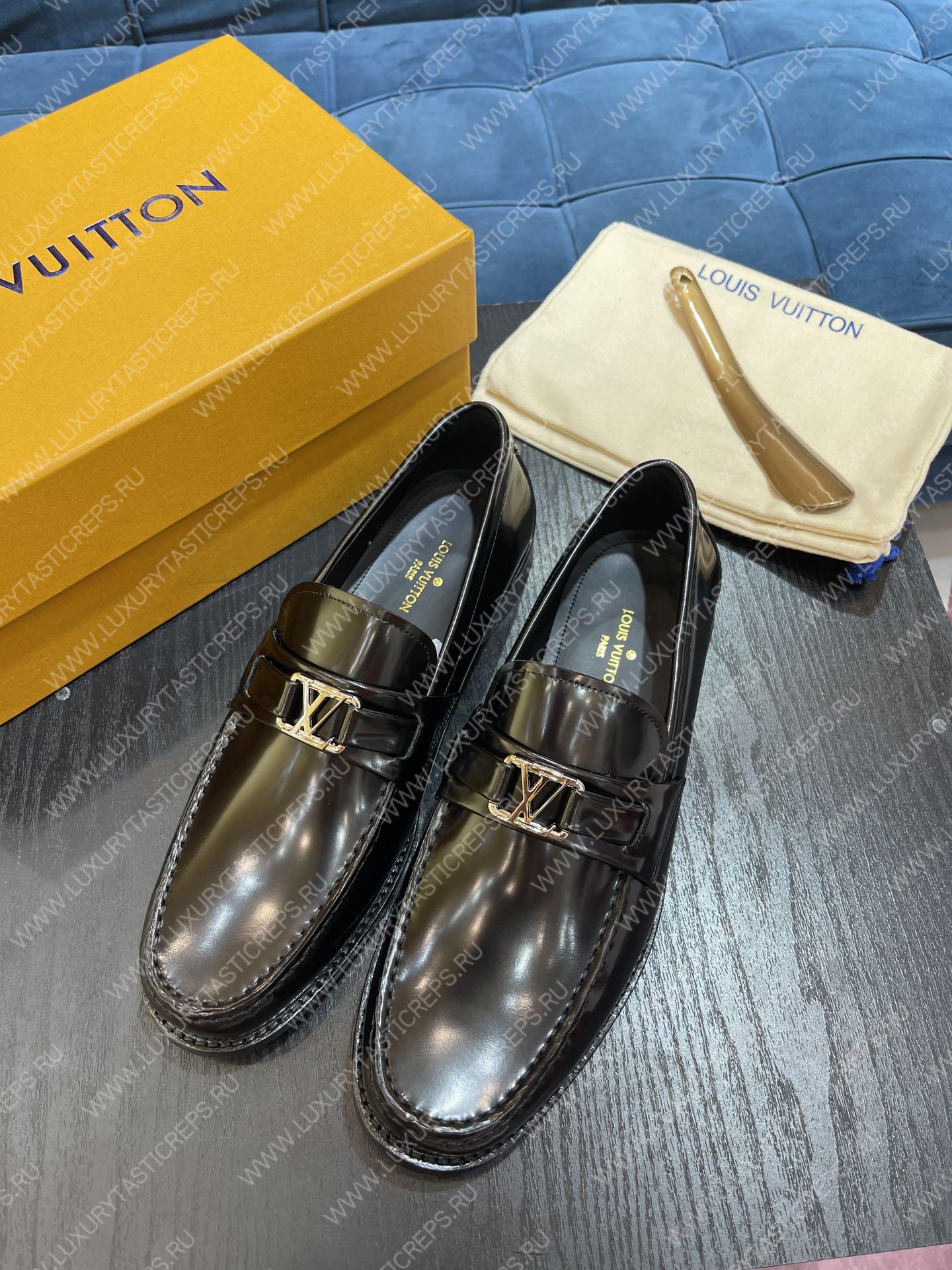 L**is vitton major loafer dark brown 1a7vzf