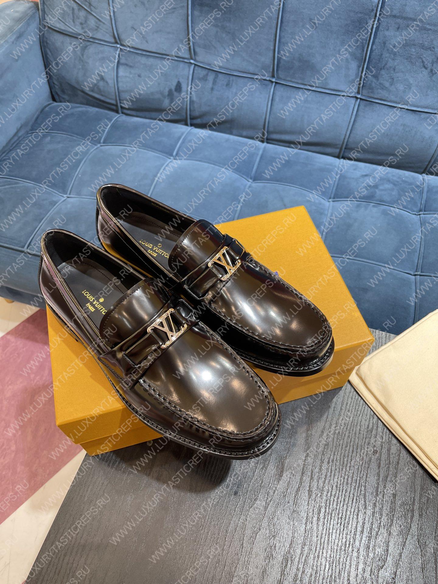 L**is vitton major loafer dark brown 1a7vzf