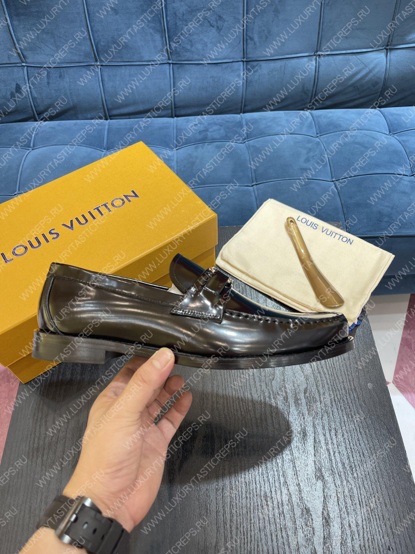 L**is vitton major loafer dark brown 1a7vzf