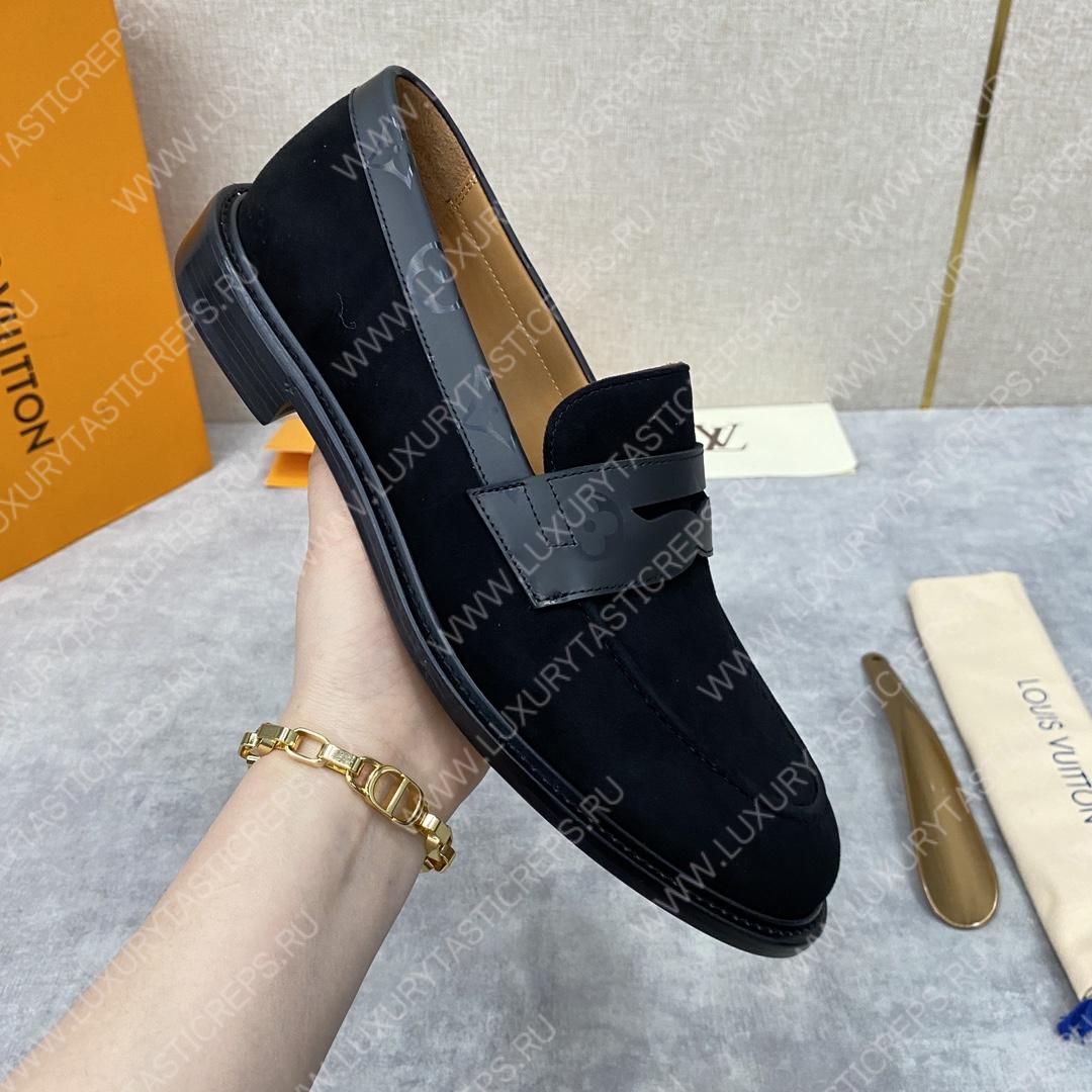 l**is V*t*n flex loafer black/grey 1a9hpp