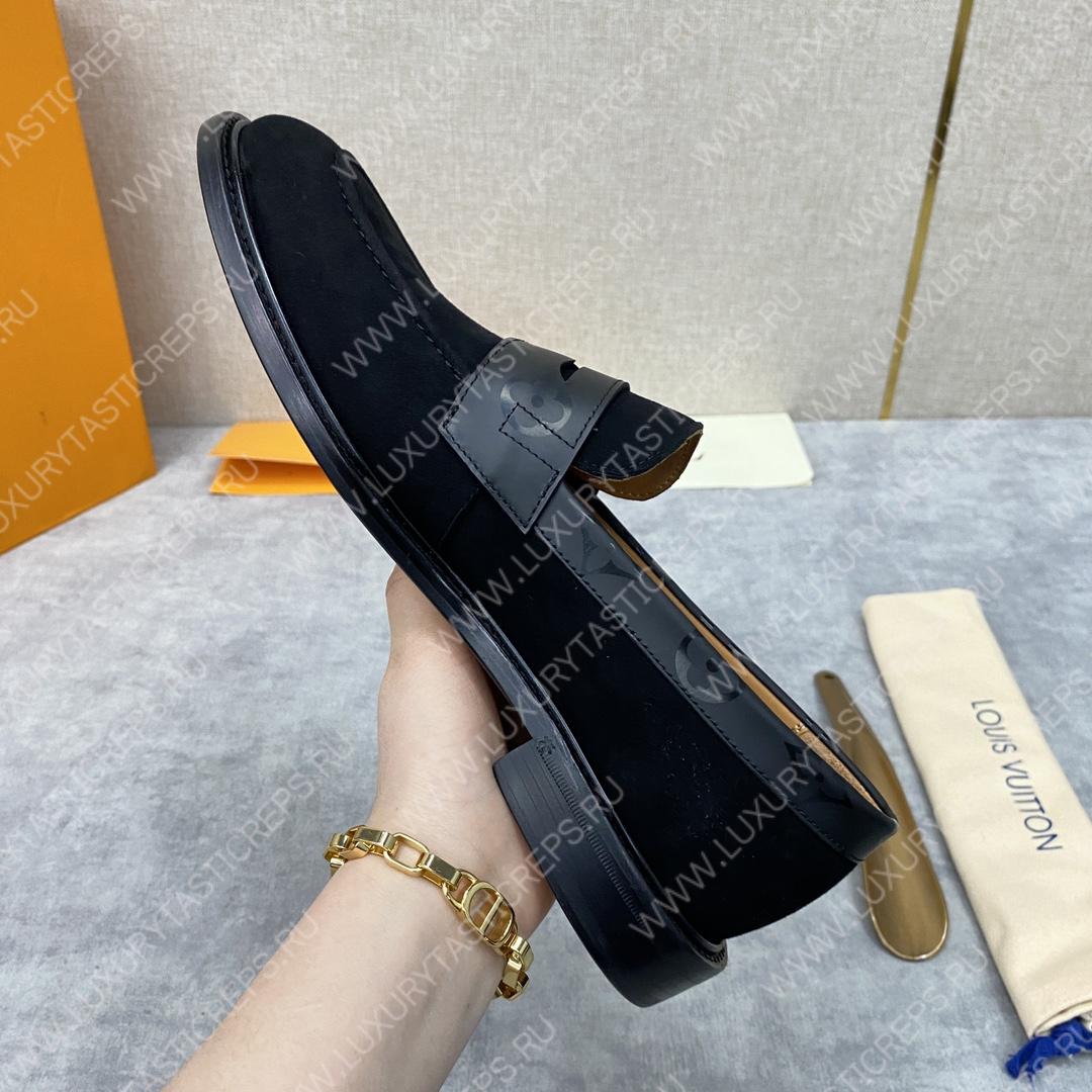 l**is V*t*n flex loafer black/grey 1a9hpp