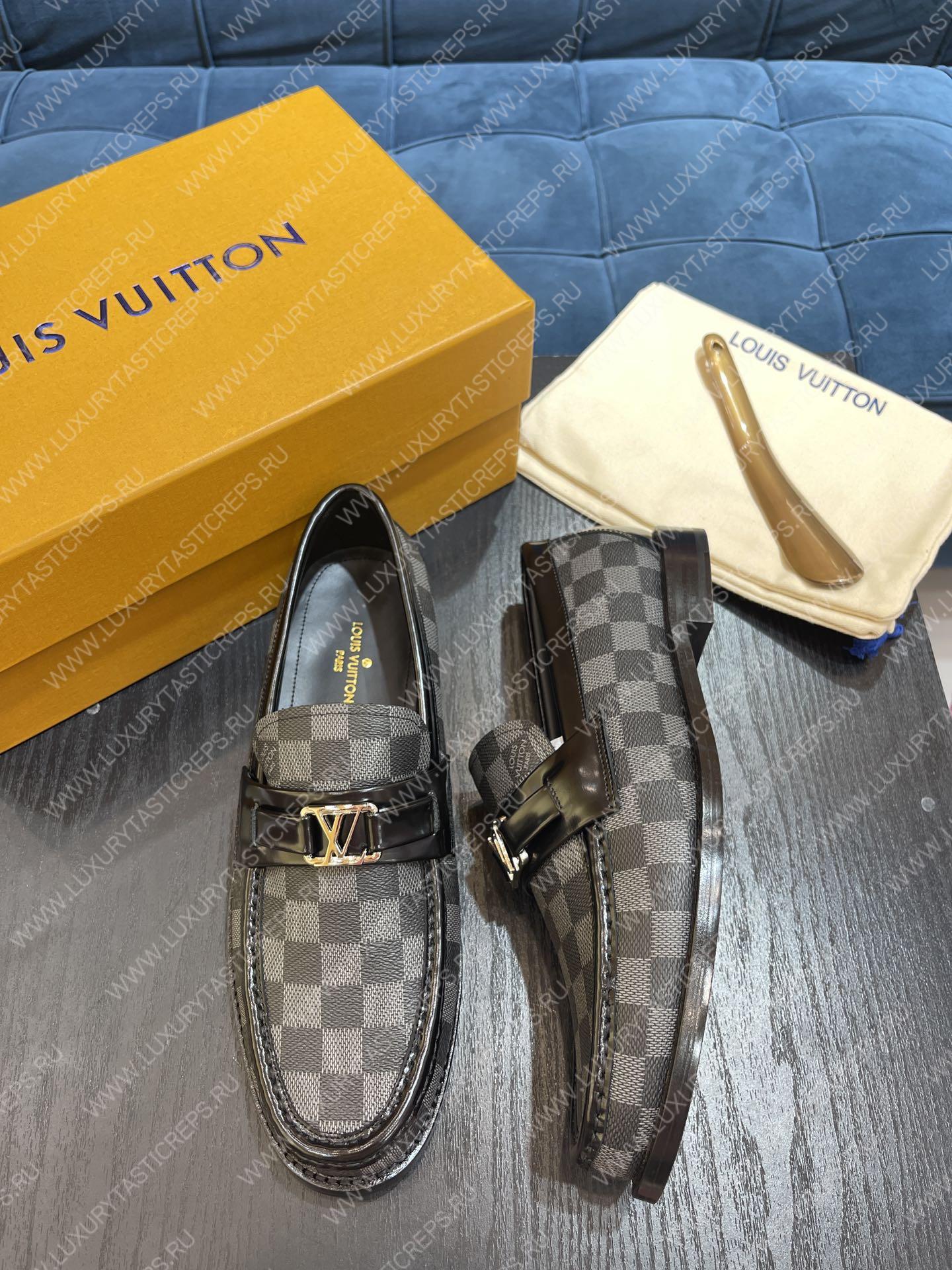 l**is V*t*n major loafer light and dark grey 1abfiv