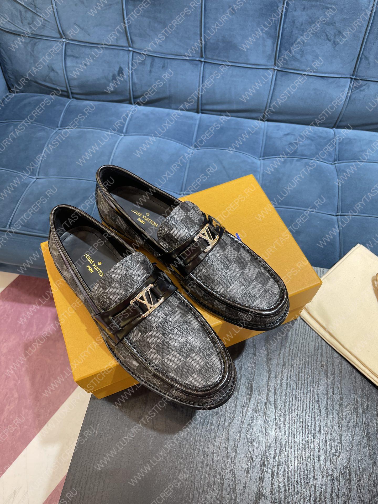 l**is V*t*n major loafer light and dark grey 1abfiv