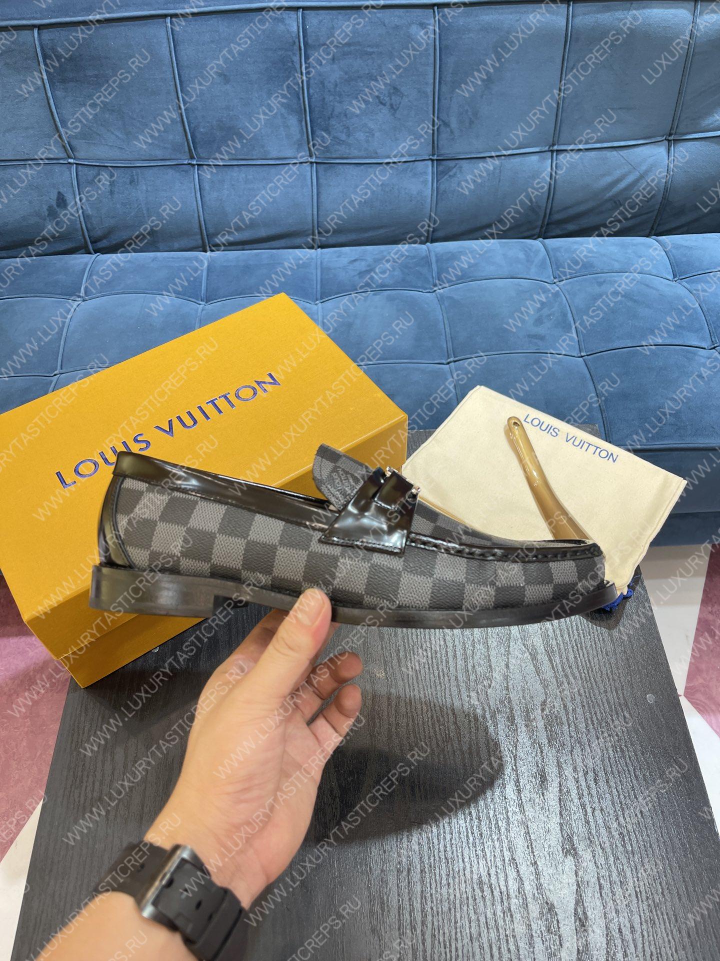 l**is V*t*n major loafer light and dark grey 1abfiv
