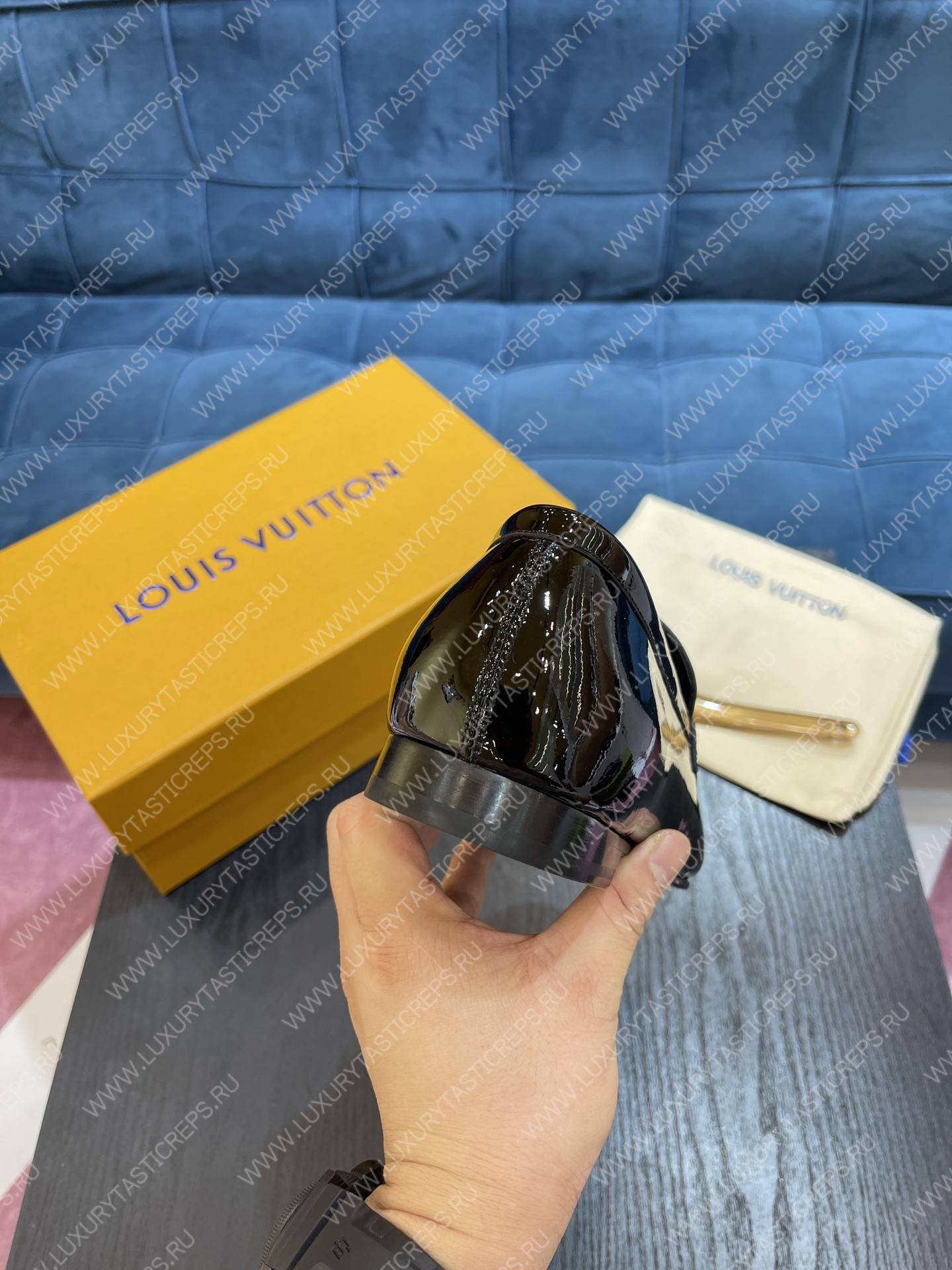 l**is V*t*n lv flex loafer dark green 1a9a9w