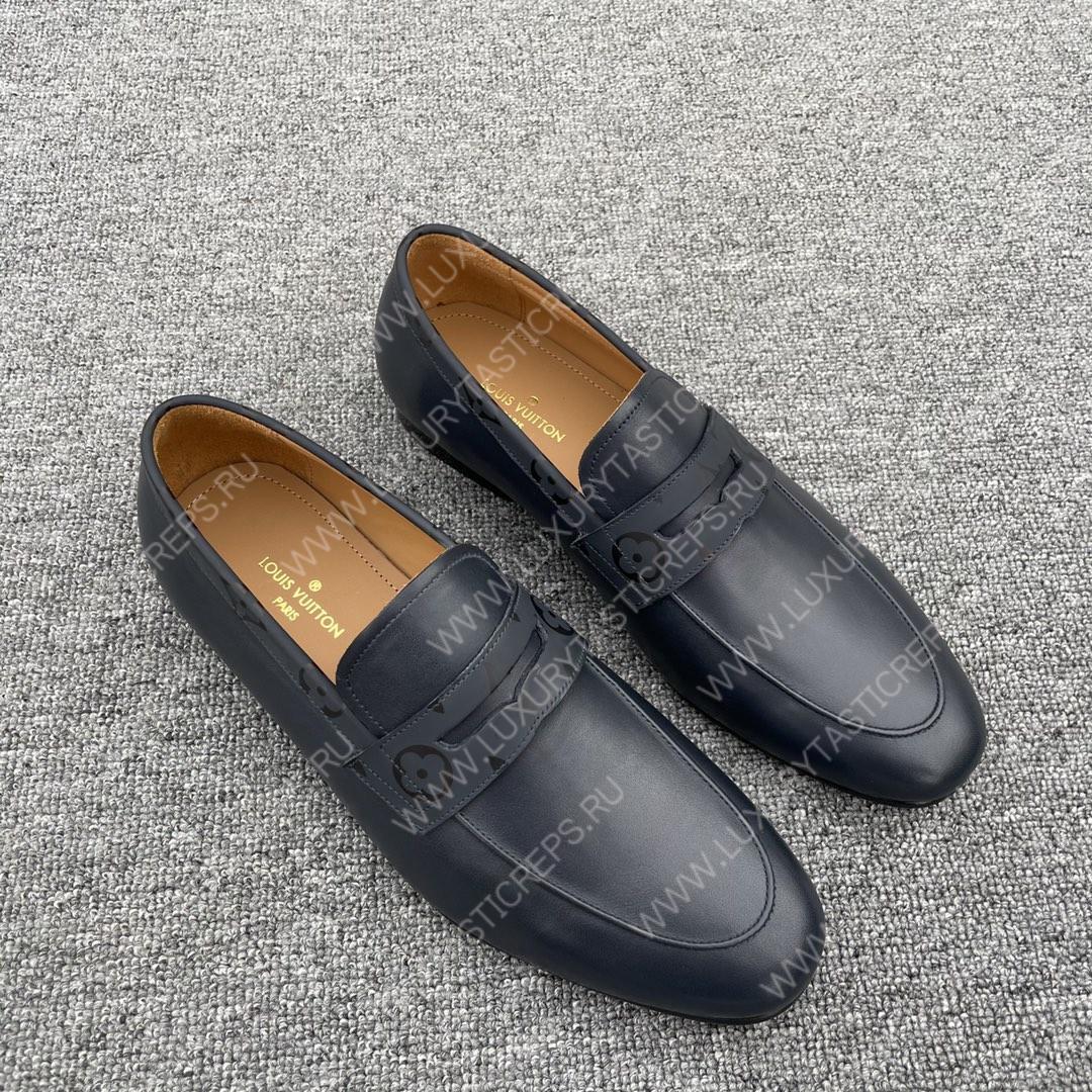 l**is V*t*n lv glove loafer dark blue 1a9a9w