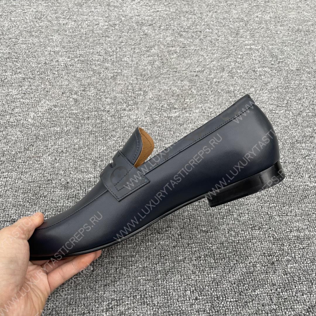 l**is V*t*n lv glove loafer dark blue 1a9a9w