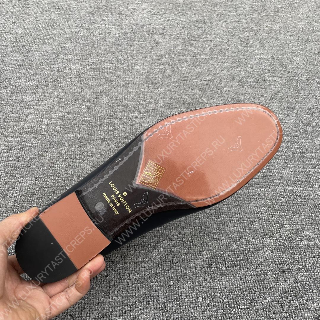 l**is V*t*n lv glove loafer dark blue 1a9a9w