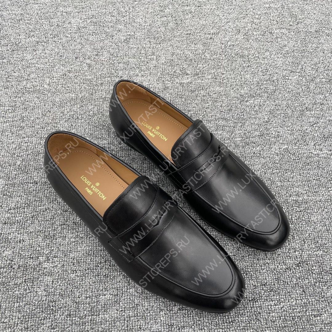 l**is V*t*n lv glove loafer black 1a9a9w
