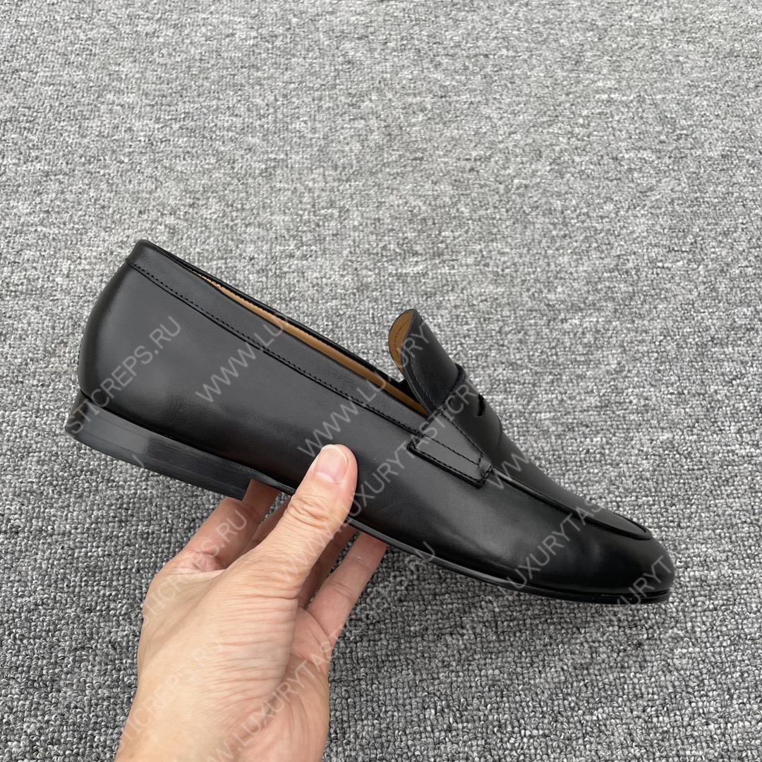l**is V*t*n lv glove loafer black 1a9a9w