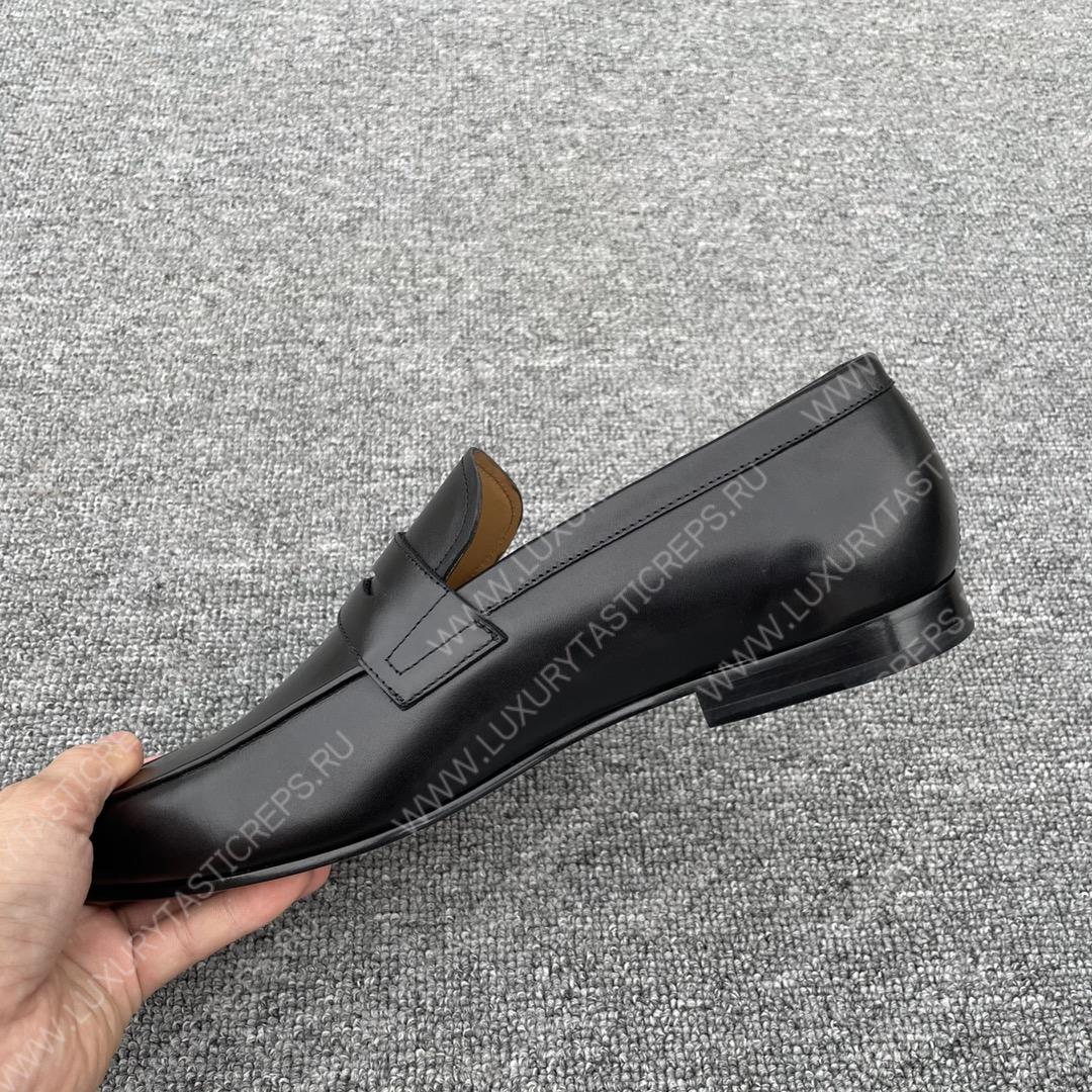 l**is V*t*n lv glove loafer black 1a9a9w