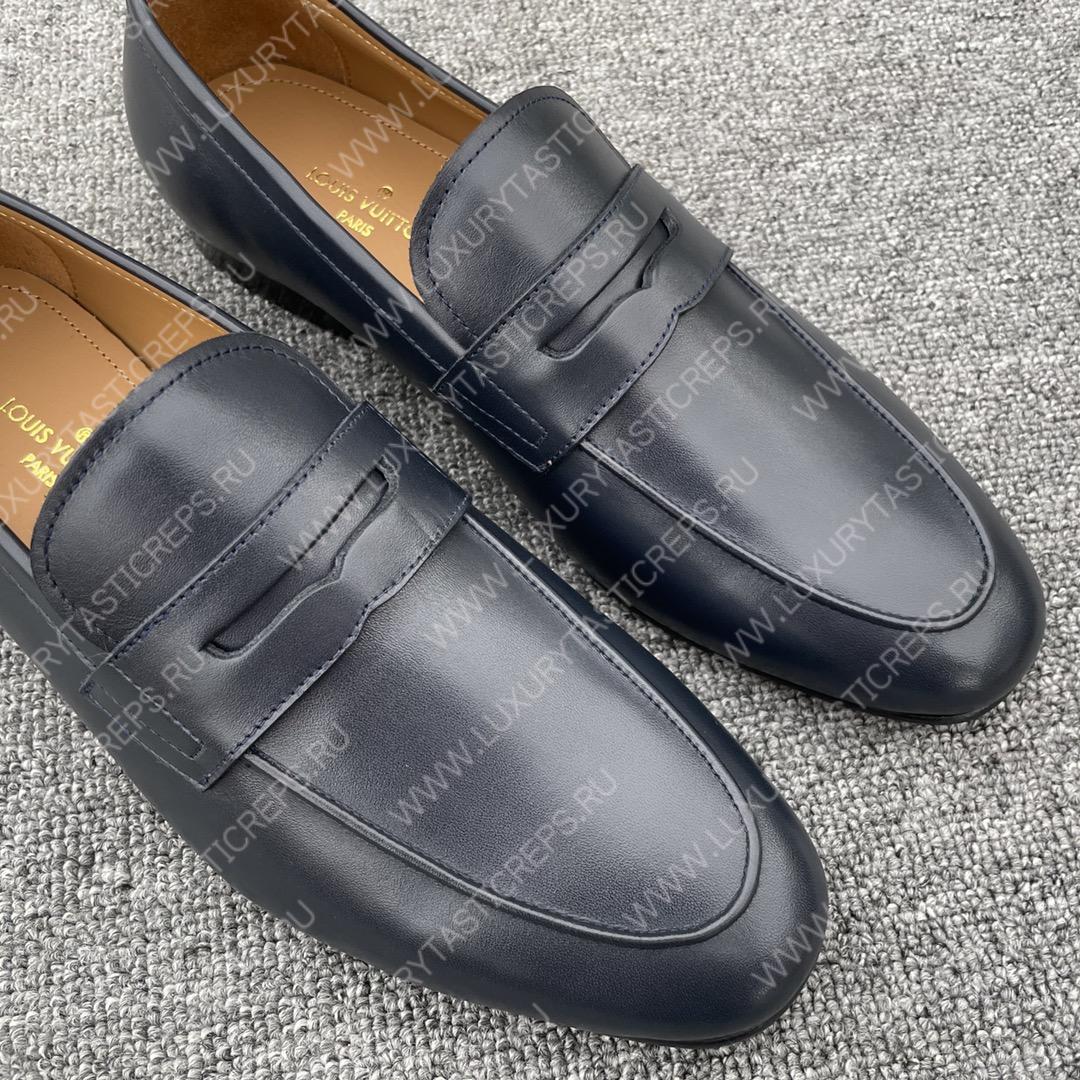 l**is V*t*n lv glove loafer black 1a9a9w