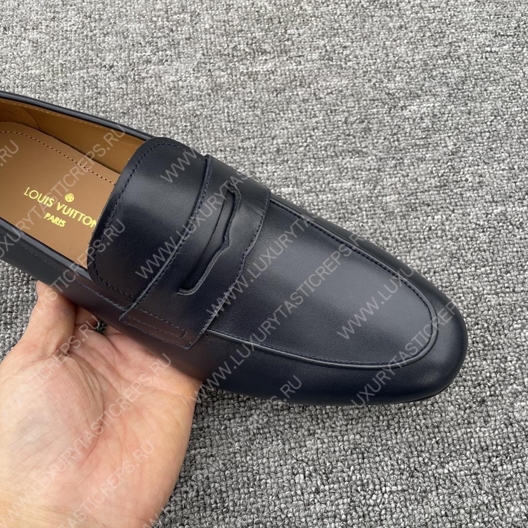l**is V*t*n lv glove loafer black 1a9a9w