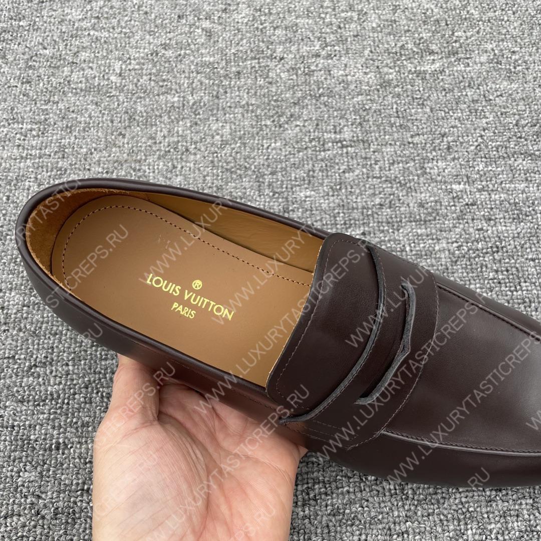 l**is V*t*n lv glove loafer brown 1a9a9w